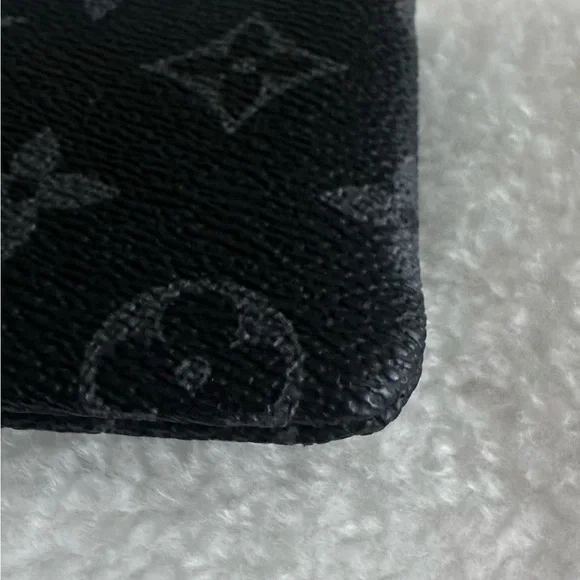 💖LV Black and Grey Monogram Coin Pouch Bag with Silver hardware - Picture 8 of 10
